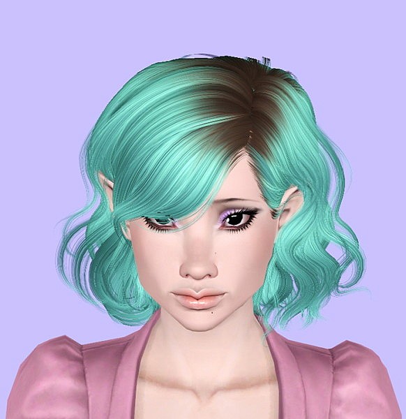 Newsea`s Only You hairstyle retextured by Plumb Bombs for Sims 3