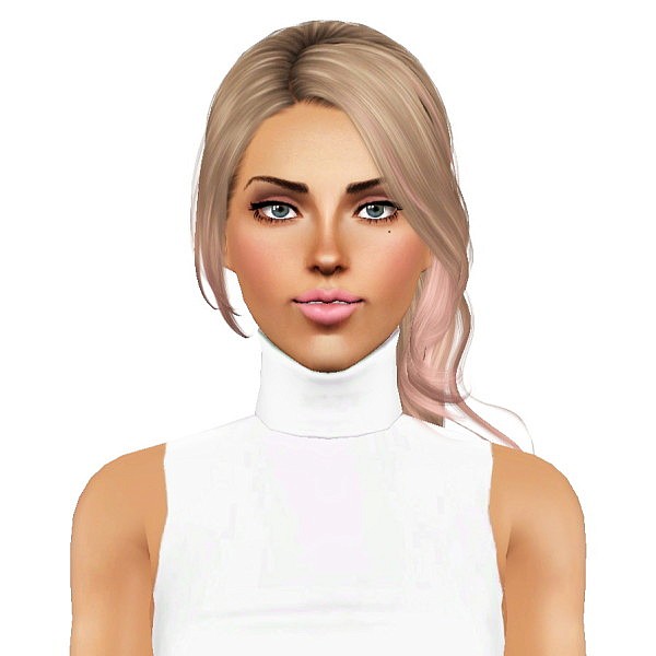 Cazy`s Unofficial hairstyle retextured by July Kapo for Sims 3