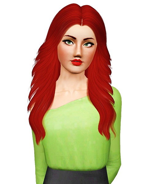 Nightcrawler F18 hairstyle retextured by Pocket for Sims 3