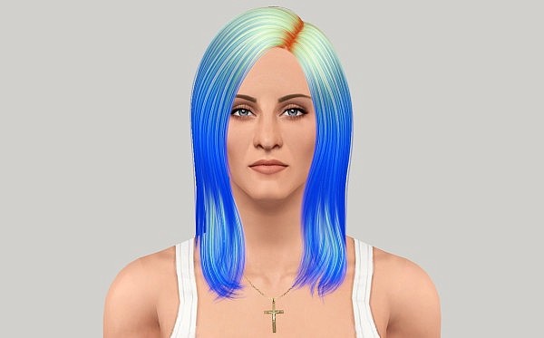 Cazys Liz hair retextured by Fanaskher for Sims 3