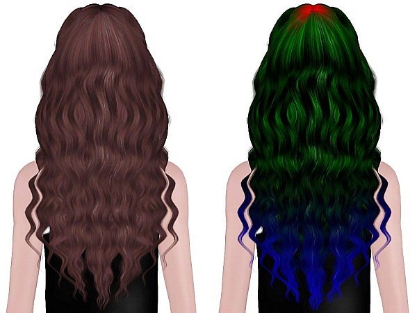 Alesso`s Spectrum hairstyle retextured by Neiuro for Sims 3