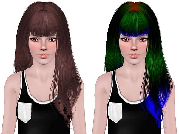 Alesso`s Wings hairstyle retextured by Neiuro for Sims 3