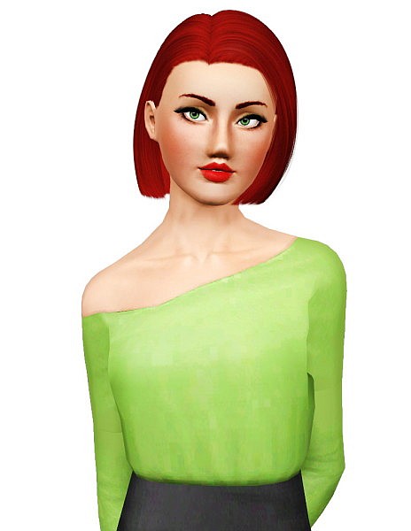 Nightcrawler F17 hairstyle retextured by Pocket for Sims 3