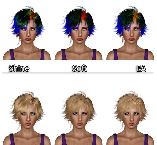 Peggy`s 97 hairstyle retextured by Plumb Bombs for Sims 3