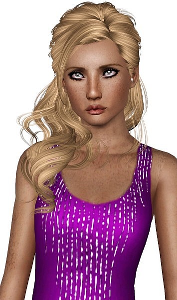 NewSeas Desperate hairstyle retextured by Plumb Bombs for Sims 3