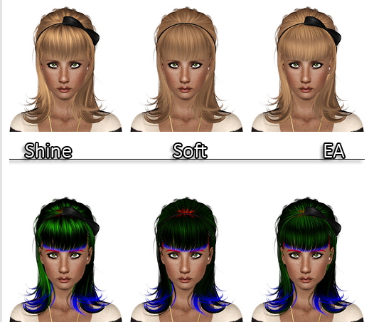 Newsea`s Love Affair hairstyle retextured by Plumb Bombs for Sims 3