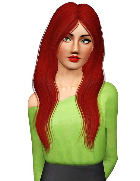 Nightcrawler F16 hairstyle retextured by Pocket for Sims 3
