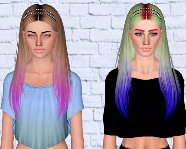 Nightcrawler Hairstyle 12 Retextured by Electra for Sims 3
