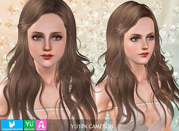 YU174 Cameron hairstyle by NewSea for Sims 3