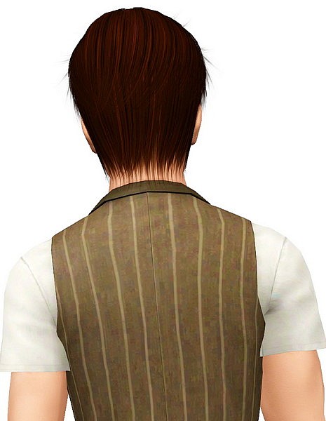 Lapiz’s Malkavian hairstyle retextured by Pocket for Sims 3