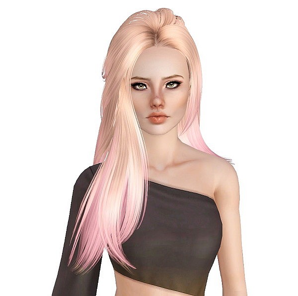 Skysims 215 hairstyle retextured by Monolith for Sims 3