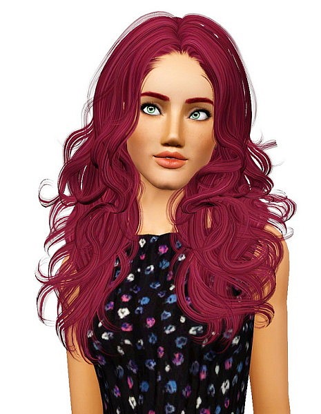 Newsea`s Sexy Bomb hairstyle retextured by Pocket for Sims 3