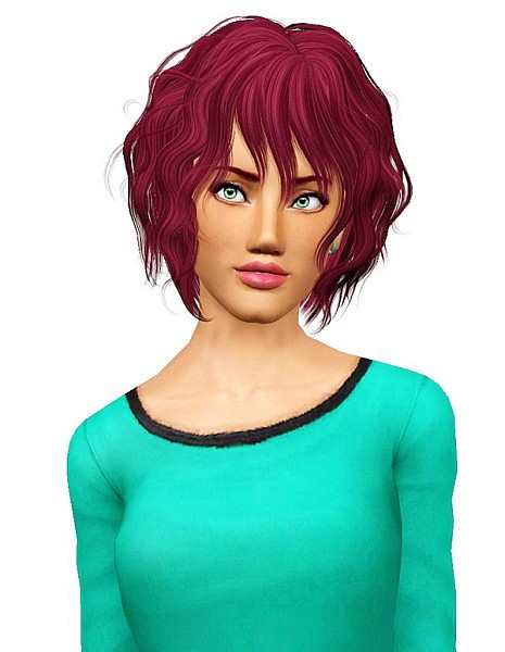 Newsea`s Blossom Story hairstyle edit by Pocket for Sims 3