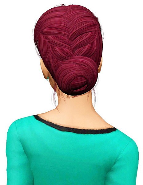 Newsea`s Agnes hairstyle retextured by Pocket for Sims 3