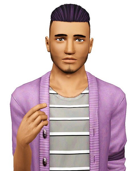 Nightcrawler M06 hairstyle retextured by Pocket for Sims 3