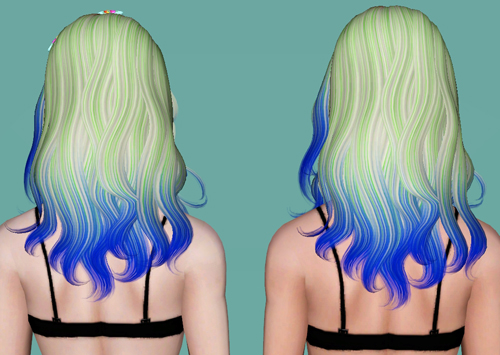Newsea`s Eyes On Me hairstyle retextured by Electra Sims for Sims 3
