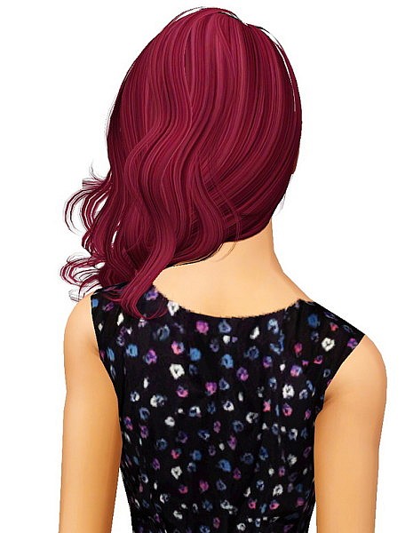 Newsea’s Bittersweet hairstyle retextured by Pocket for Sims 3