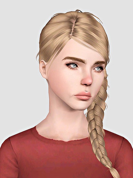 Ulker Fashionista 15 hairstyle retextured by Sweet Sugar for Sims 3