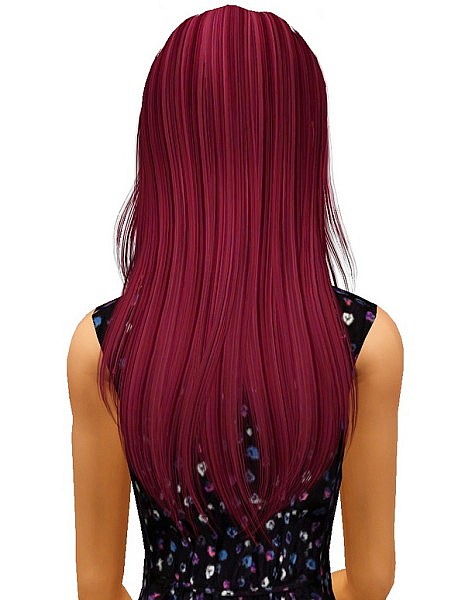 Newsea`s Crow hairstyle retextured by Pocket for Sims 3