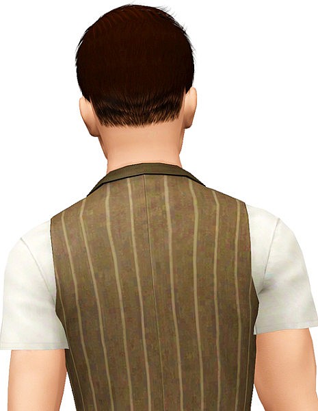 Lapiz Zombrex hairstyle retextured by Pocket for Sims 3