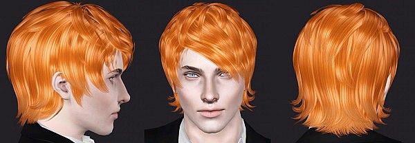 Newsea’s Heartquake hairstyle retextured by Raine for Sims 3
