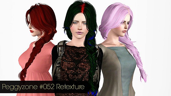 Hairstyles Retextures by Phantasia for Sims 3