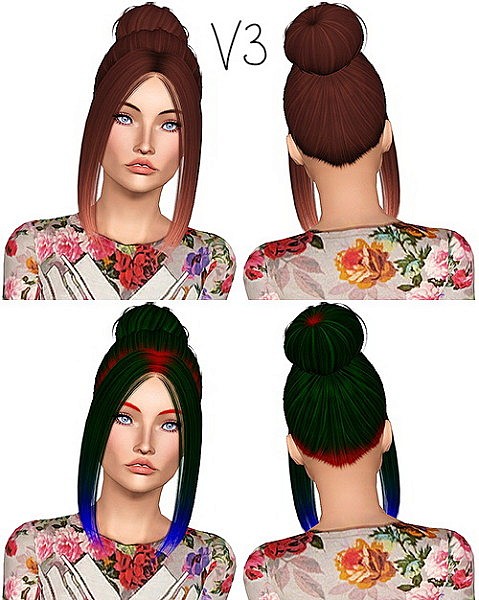Nightcrawler 06 hairstyle retextured by Chantel Sims for Sims 3