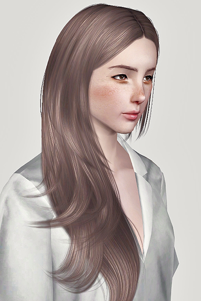 Cazy Rochelle hairstyle retextured by Sweetsugar for Sims 3