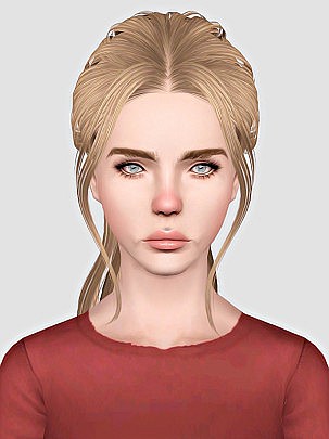 Skysims 201 hairstyle retextured by Sweet Sugar - Sims 3 Hairs
