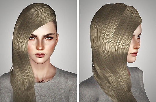 2 hairstyles retextured by Sweet Sugar - Sims 3 Hairs