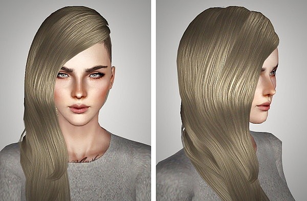 2 hairstyles retextured by Sweet Sugar for Sims 3