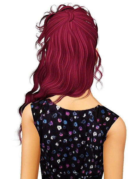Newsea`s Disco Heaven hairstyle retextured by Pocket for Sims 3