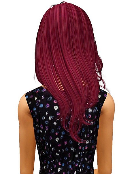 Newsea’s More Than Honey hairstyle retextured  by Sims Hairs for Sims 3