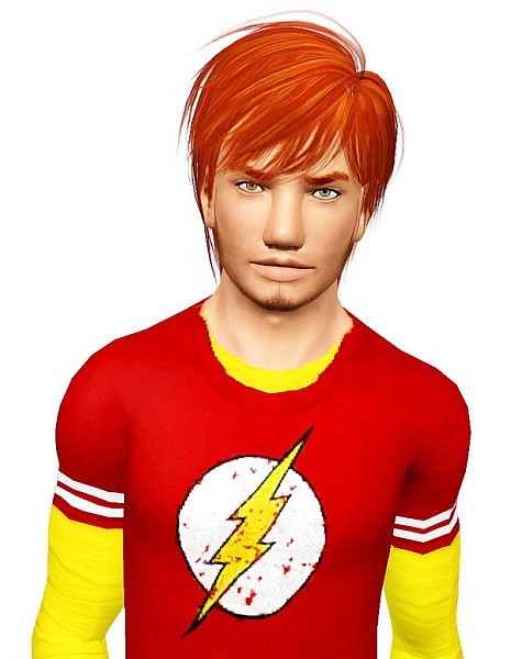 NewSeas Roy hairstyle retextured by Pocket for Sims 3