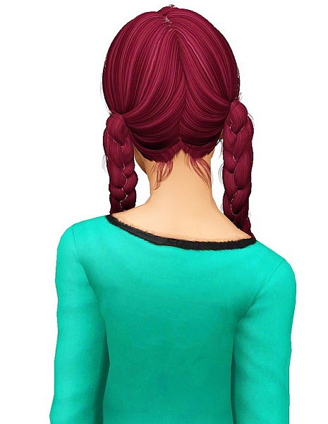 Newsea`s Weed Flower hairstyle retextured by Pocket for Sims 3