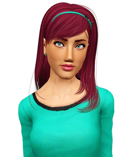 NewSea`s Birdy hairstyle retextured by Pocket for Sims 3