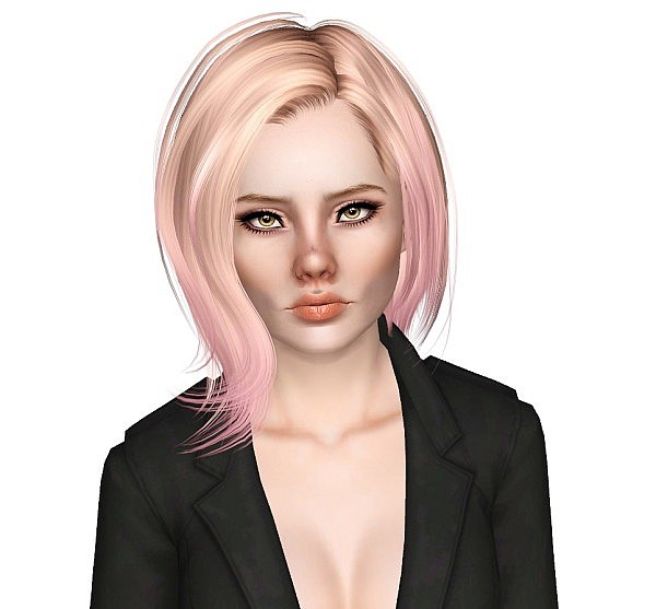 Newsea`s Perry hairstyle retextured by Monolith for Sims 3