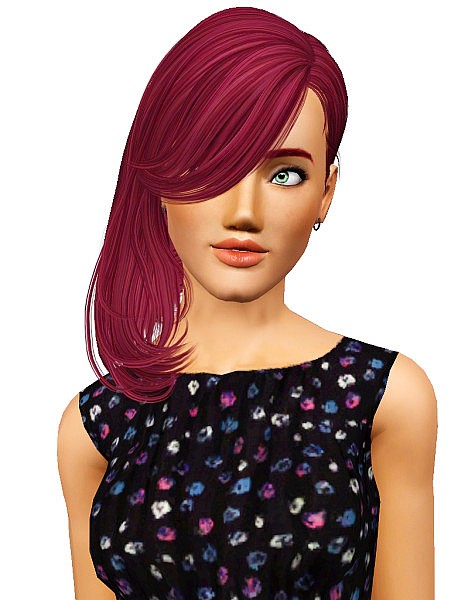 Newsea`s Hell on Heels hairstyle retetured by Pocket for Sims 3