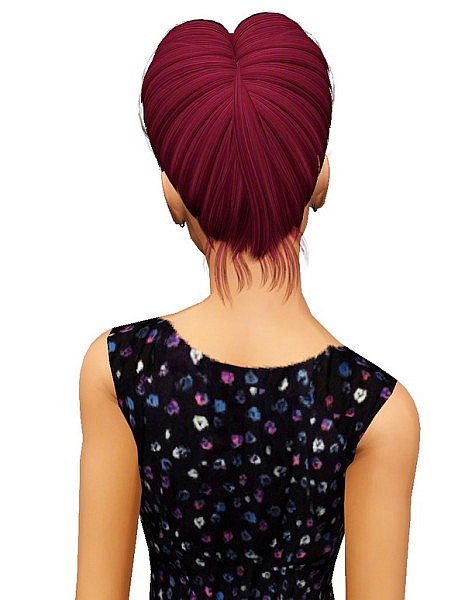 Newsea`s Swan hairstyle retextured by Pocket for Sims 3