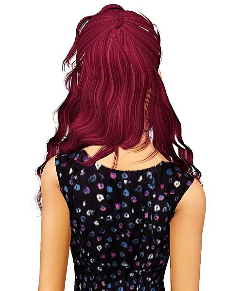 Momo’s Disco hairstyle retextured by Pocket for Sims 3