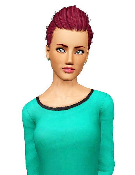 Newsea`s Magnolias hairstyle retextured by Pocket for Sims 3