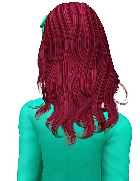 Newsea’s Eyes On Me hairstyle retextured by Pocket for Sims 3