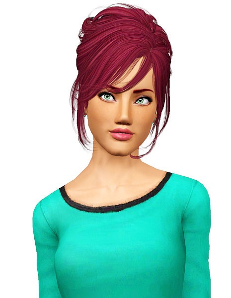 NewSea`s Crescent hairstyle retextured by Pocket for Sims 3