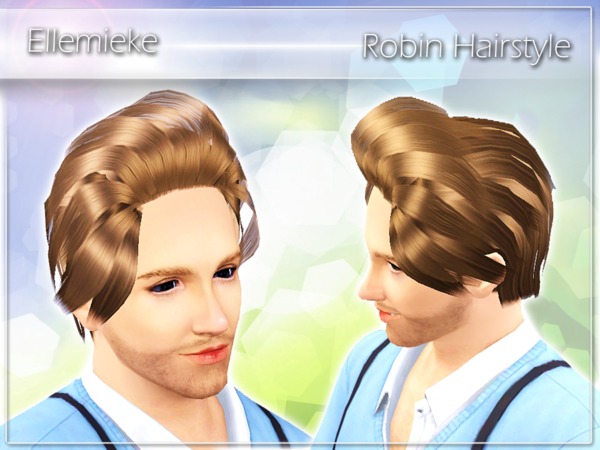 Robin Hairstyle by Ellemieke for Sims 3
