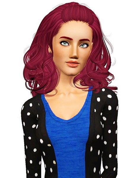 Newsea`s Infinity hairstyle retextured by Pocket for Sims 3