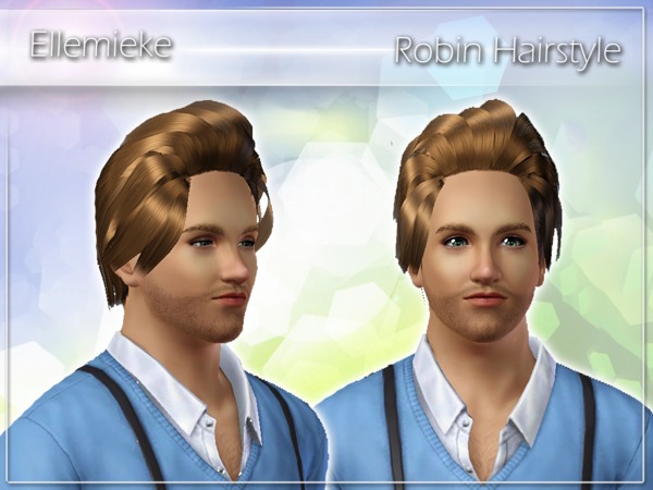 Robin Hairstyle by Ellemieke for Sims 3