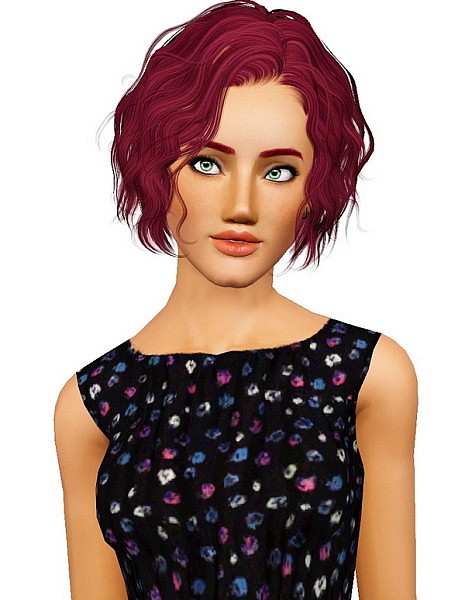 Newsea`s Foam Summer hairstyle retextured by Pocket for Sims 3