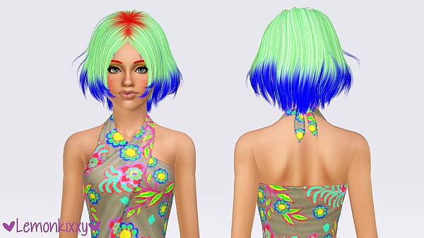 NewSea`s Vince hairstyle retextured by Lemonkixxy for Sims 3