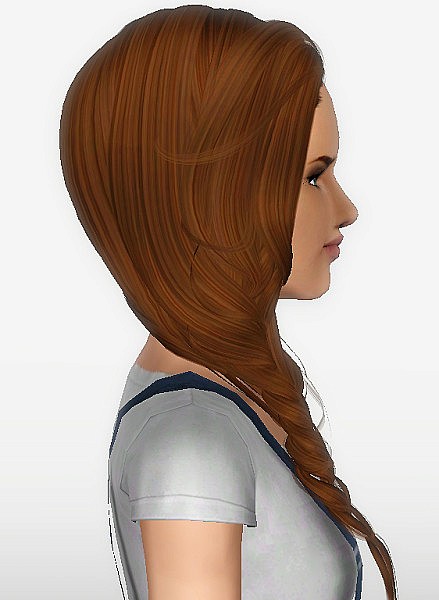 Newsea`s Erena hairstyle retextured by Forever and Always for Sims 3