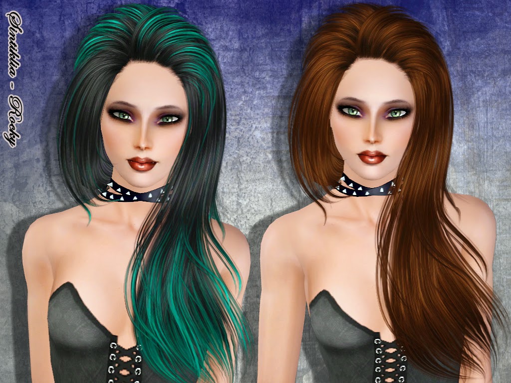 Rocky hairstyle by Sintiklia - Sims 3 Hairs